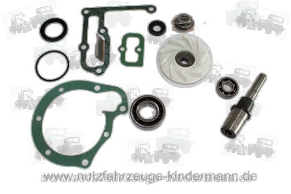Wasserpumpenreparatursatz inkl. Dichtsatz zum Unimog 403, 406, 416 mi