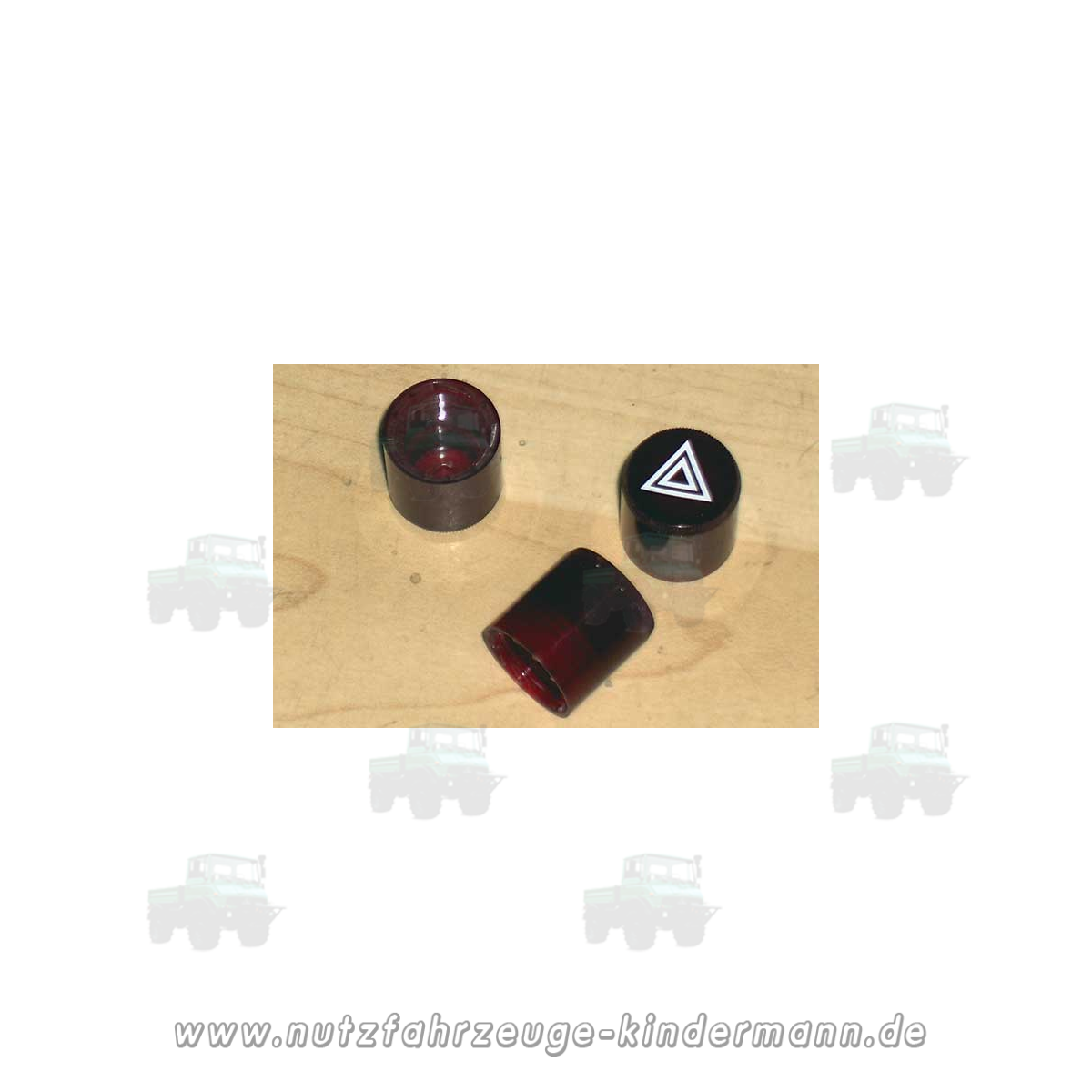 Hazard warning switch button