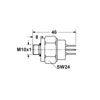 Brake light switch (on master brake cylinder)