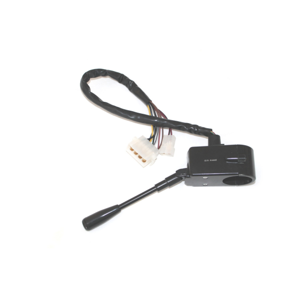 Turn signal switch with horn & high beams