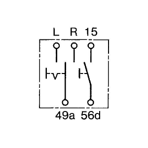 Turn signal switch old version