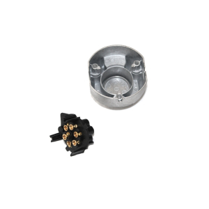 Surface mounted socket 7-pin aluminum