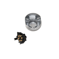 Surface mounted socket 7-pin aluminum