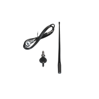 Antenna short rod with round base