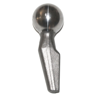 Weld-on ball for tilting spider, 47 mm