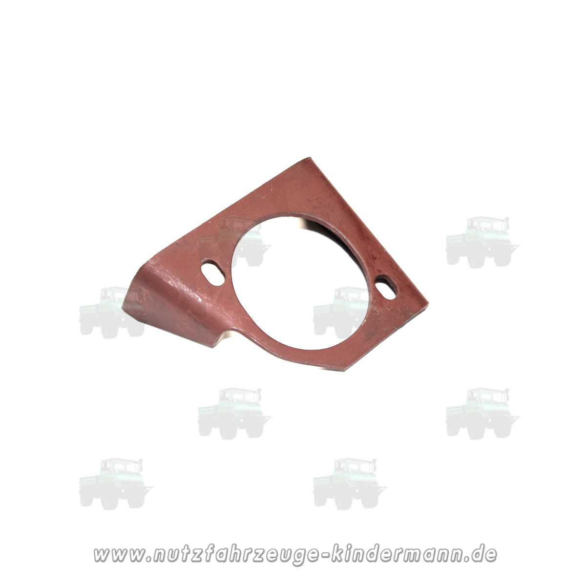 Bracket for rear cab mounting left box