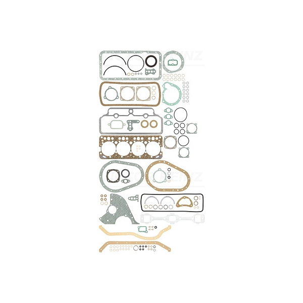 Engine gasket set OM 314 incl. oil pan gasket