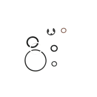 Seal kit for rear brake calliper - U 425 - 1300 and 1500, 437