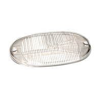 Headlight glass for main headlight H4