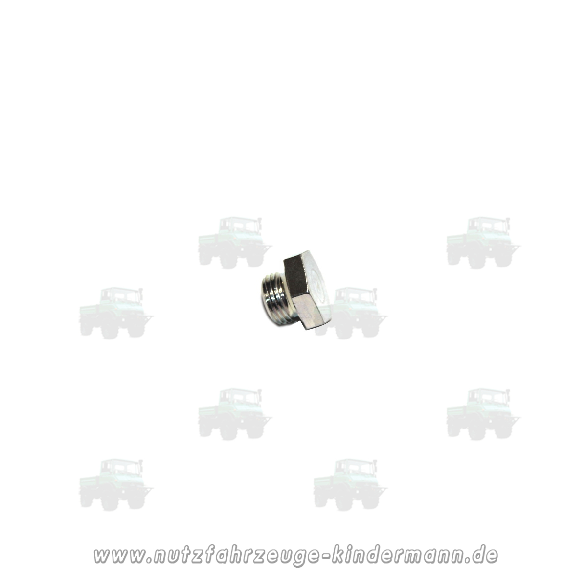 Oil drain plug on gearbox end cap box