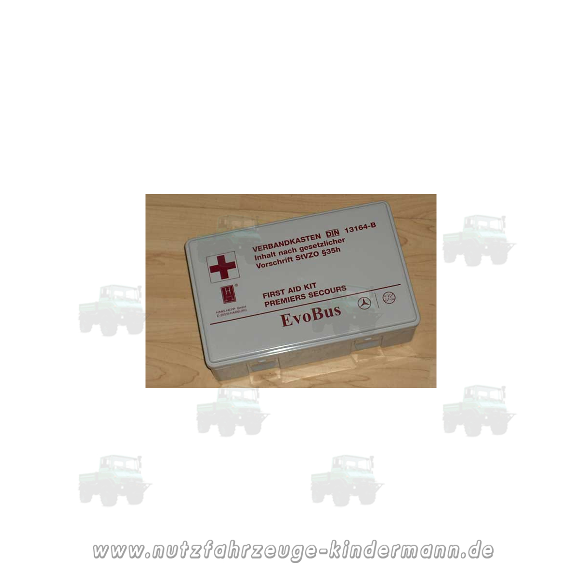 First aid box according to DIN 13164-B