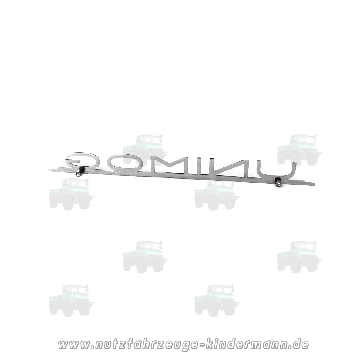 UNIMOG - lettering in chrome for outer hood