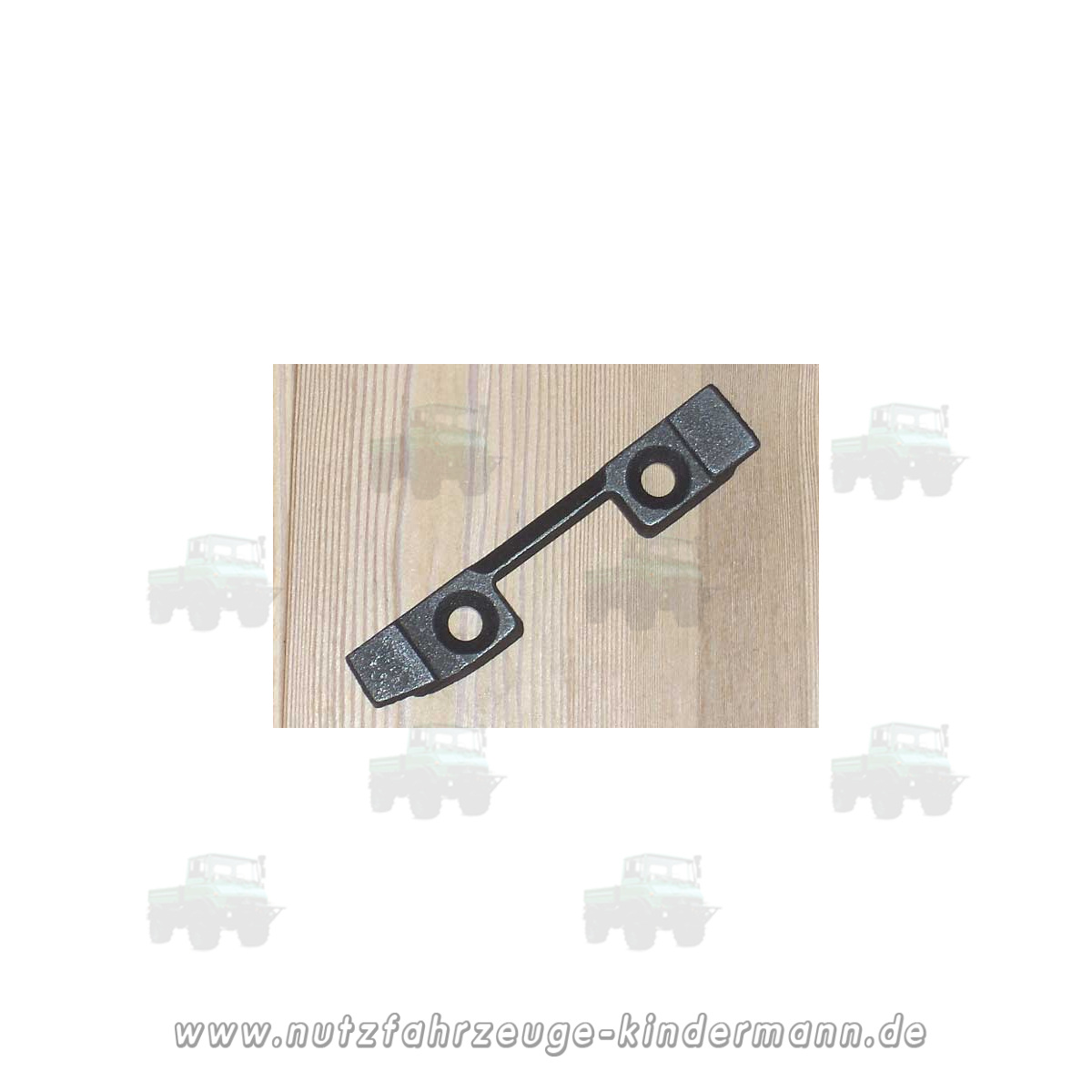 Closing wedge for left door, open cab, straight pane