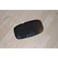 Exterior mirror black replacement glass