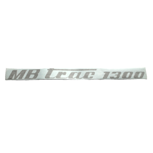 Sticker for side cover on hood MB-trac 1300