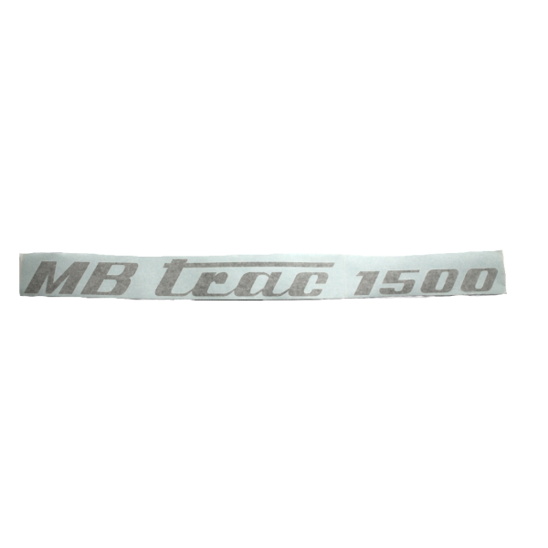 Sticker for side cover on hood MB-trac 1500