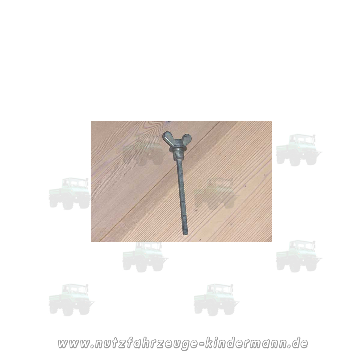 Measuring rod for frost protector