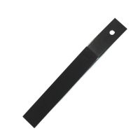 Retaining rail - Splash protection rubber