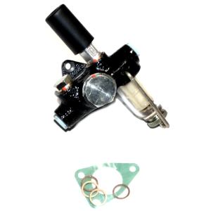 Fuel feed pump with sight glass