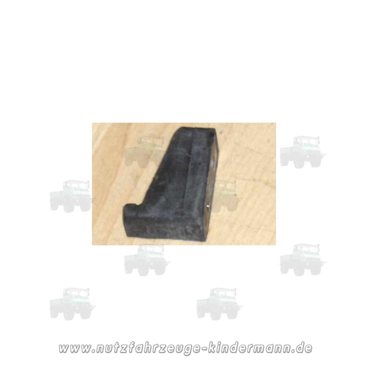 Bump stop on door closed cab