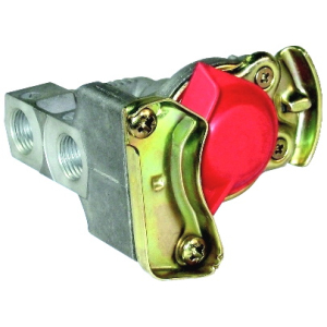 Coupling head red with double connection