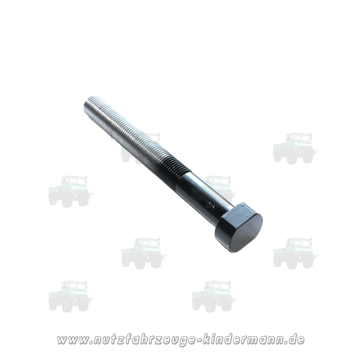 Threaded bolt for jack screw box