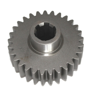 Gear with internal spline profile to the displacement...