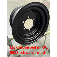 Rim 11 x 18, offset 0 with valve protection