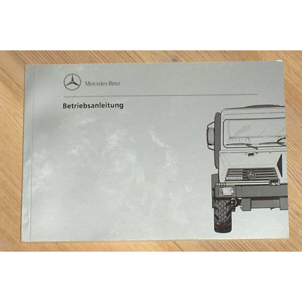 Operating manual for Unimog 408, 418