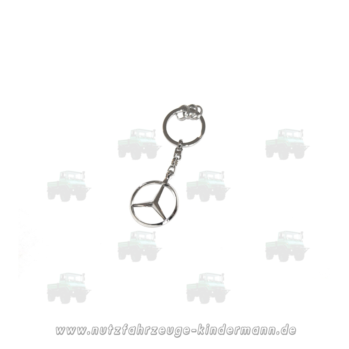 Keychain with Mercedes-Benz logo