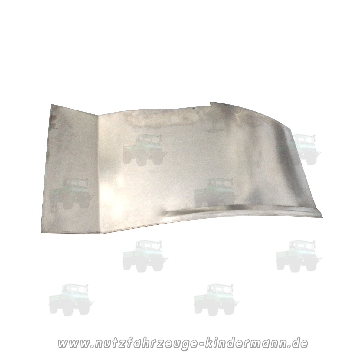 Weld-in plate for footwell - passenger side