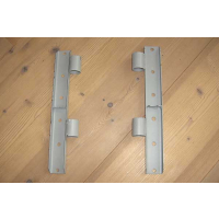 Dropside fitting right with brackets for slip-on walls Unimog 411, 421