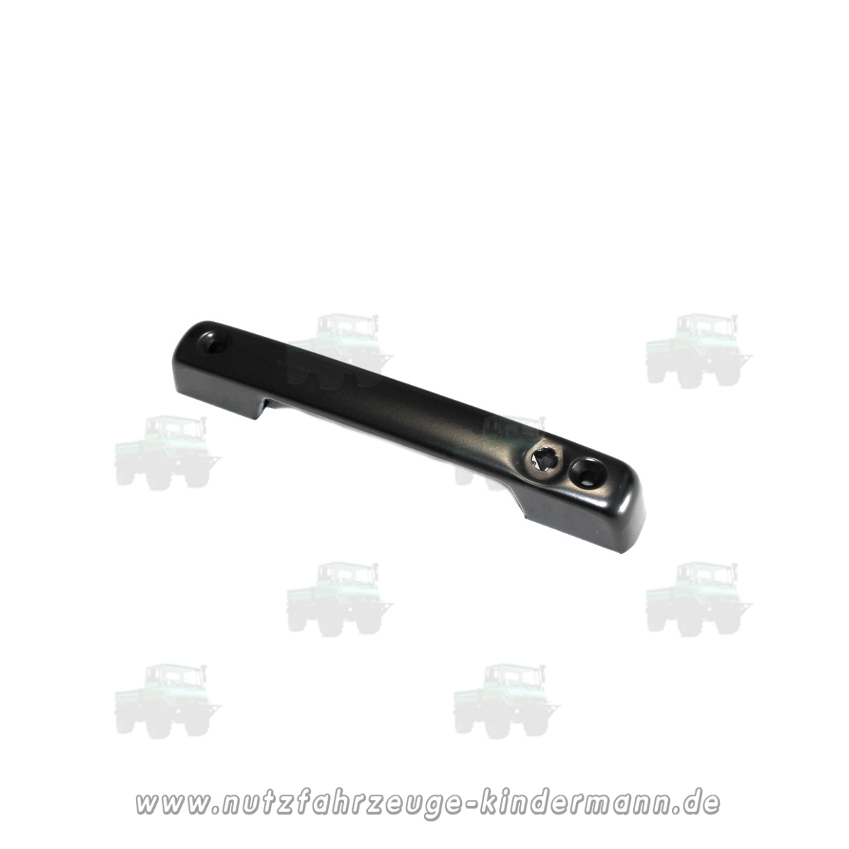 Handle for engine hood with 1 hole box