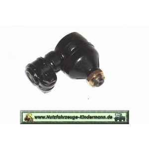 Articulated ball head on power steering cylinder - Piston...