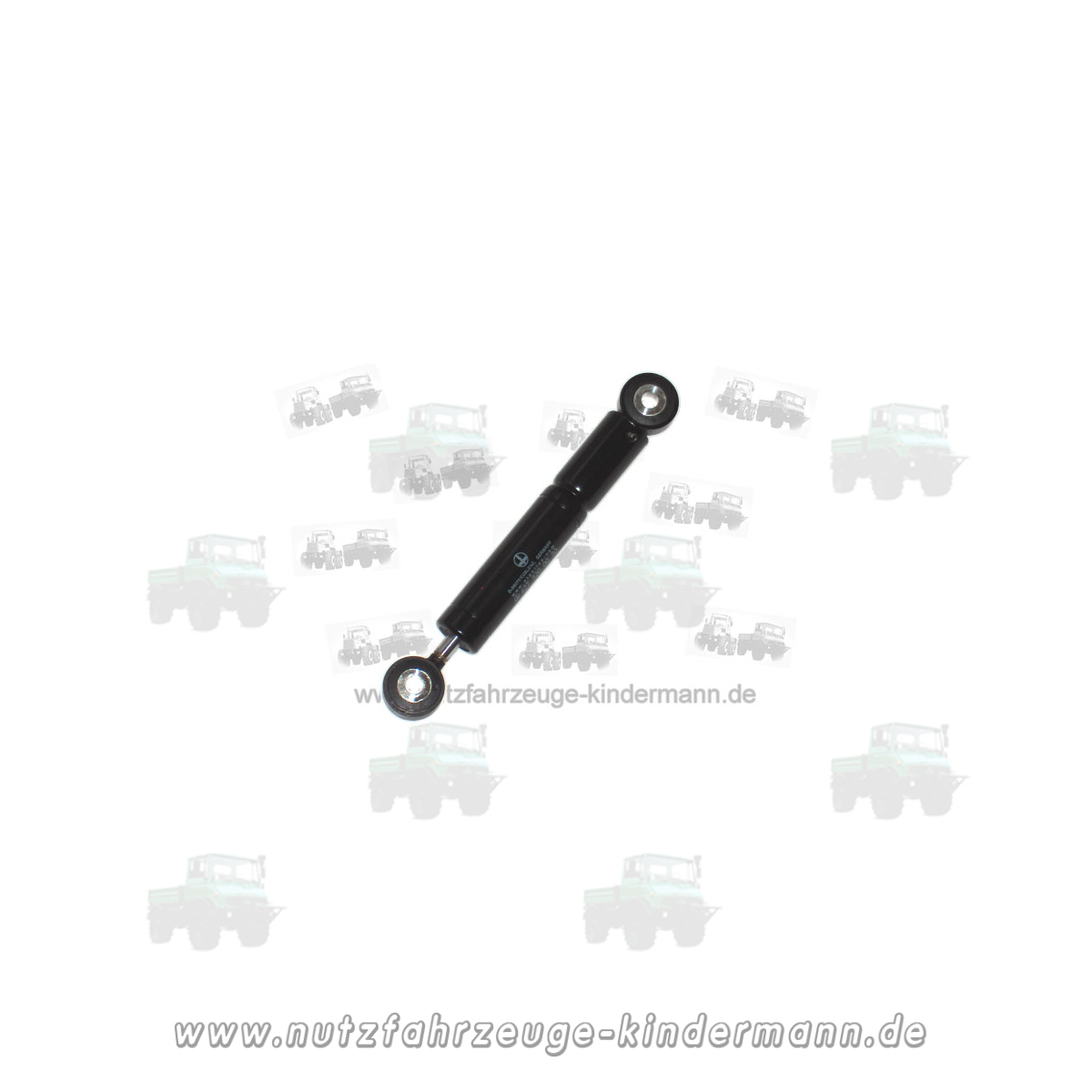 Shock absorber for belt tension, Unimog  box