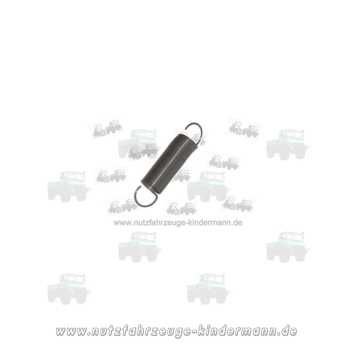 Return spring on the bell crank box