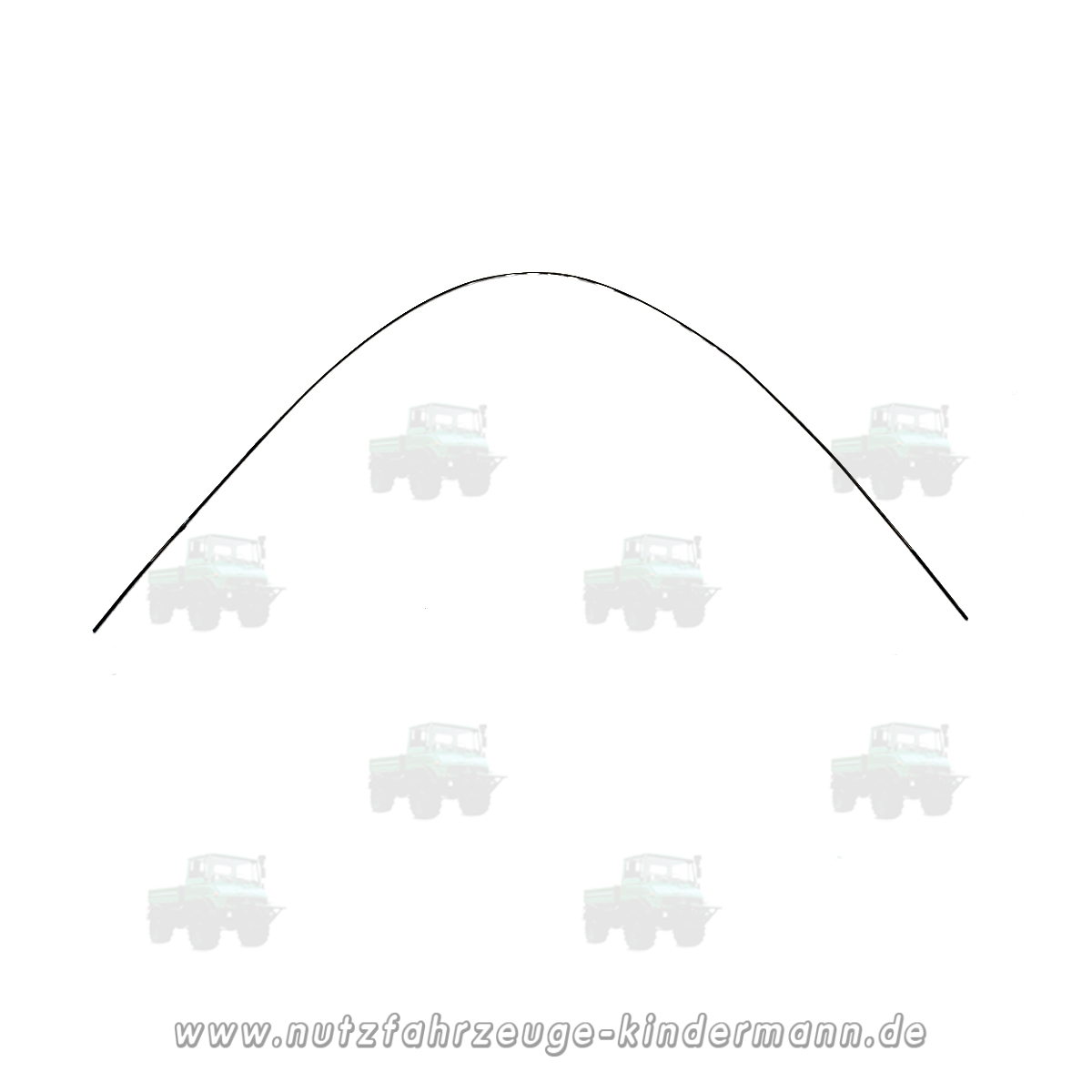 Tension wire for rear fender rubber round