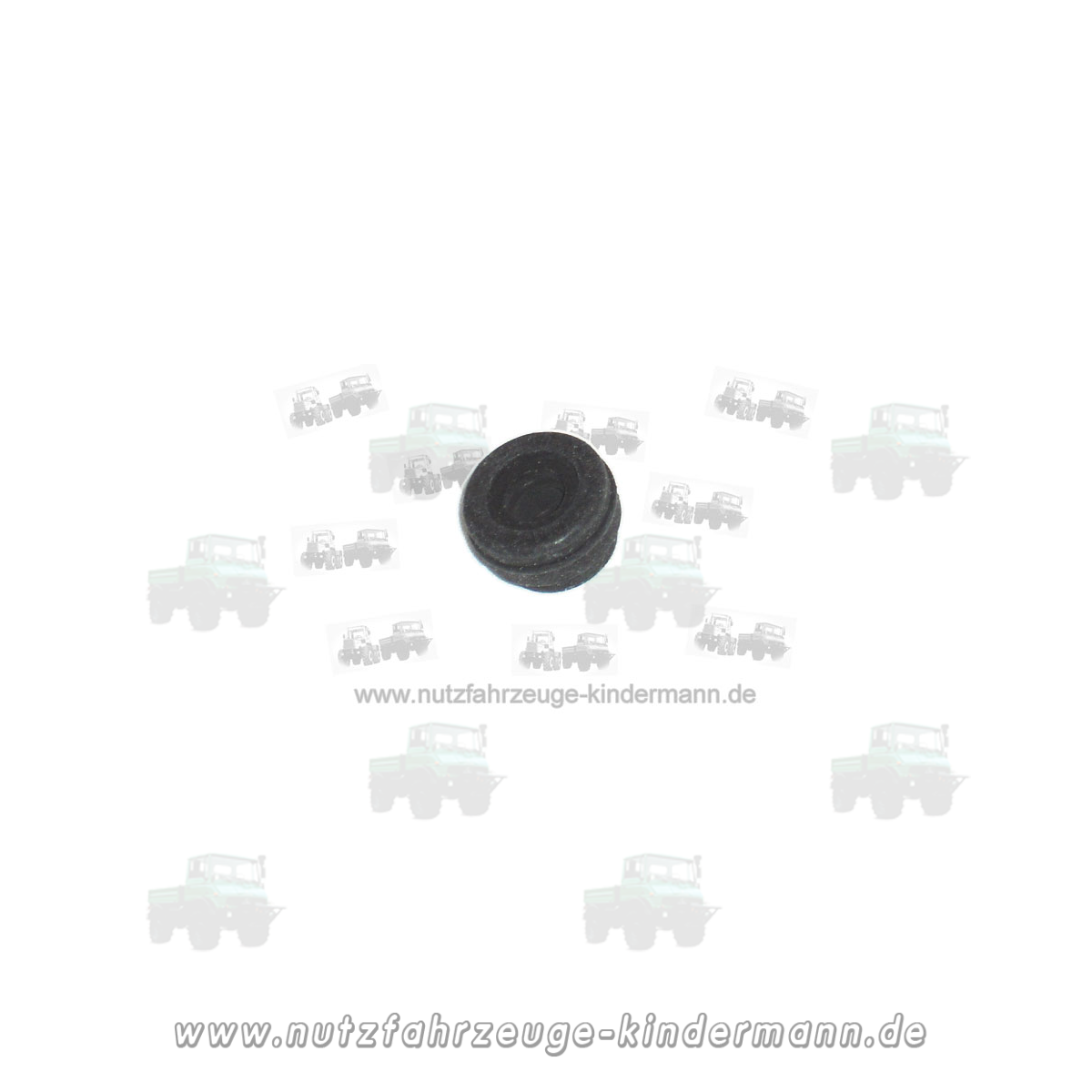 Locking grommet in master brake cylinder