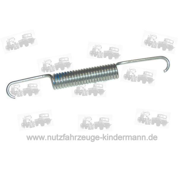 Jaw spring for front and rear axle