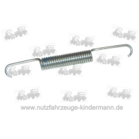Jaw spring for front and rear axle
