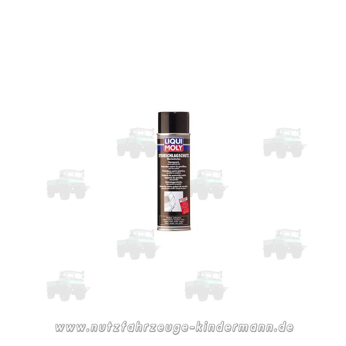 SDV Chemie Unterbodenschutz Schwarz 6x500ml - Überlackierbarer Steinschlagschutz