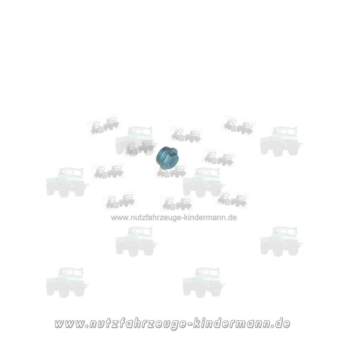 Verschlusschraube an Arbeitshydrauliktank