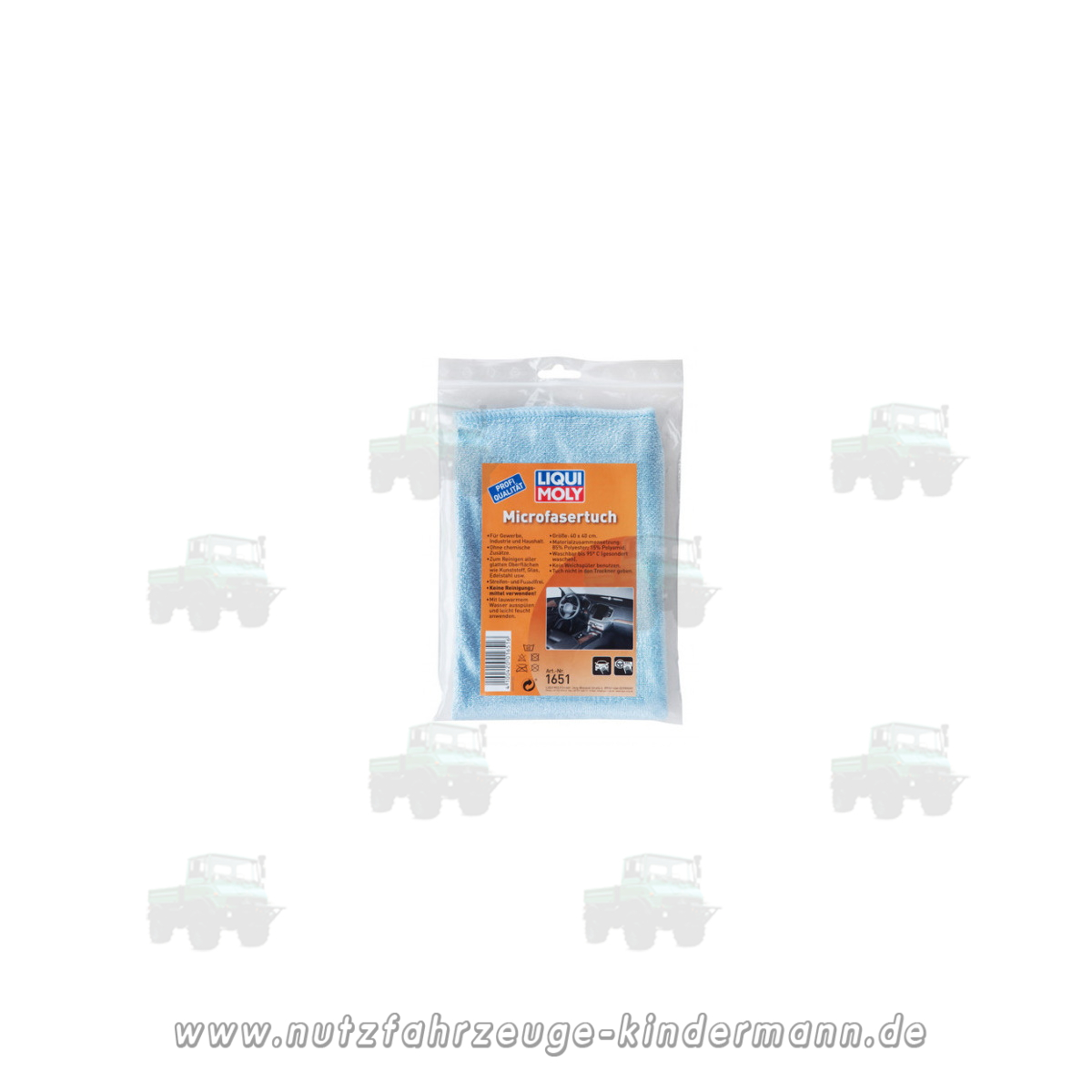 Microfiber cloth, for special cleaning of all surfaces