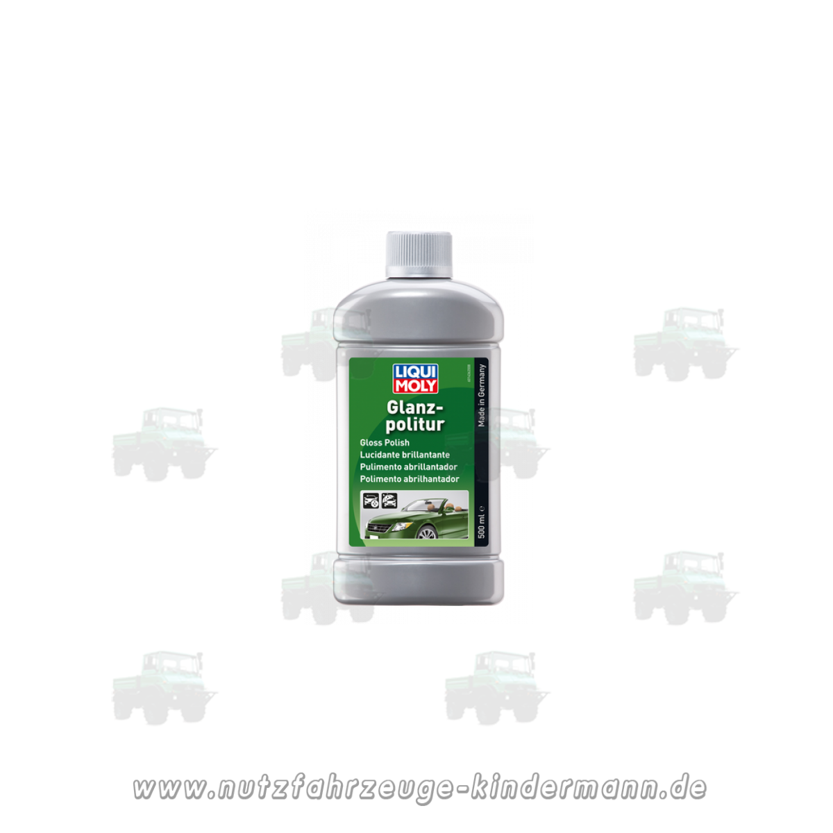 Gloss - polish 600 ml, for colored paints, cleans, polishes 