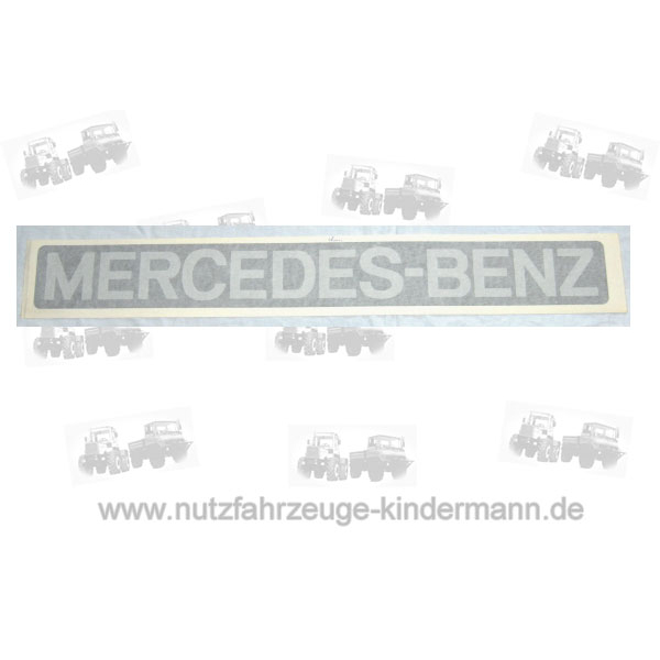 MERCEDES-BENZ Aufkleber schwarz