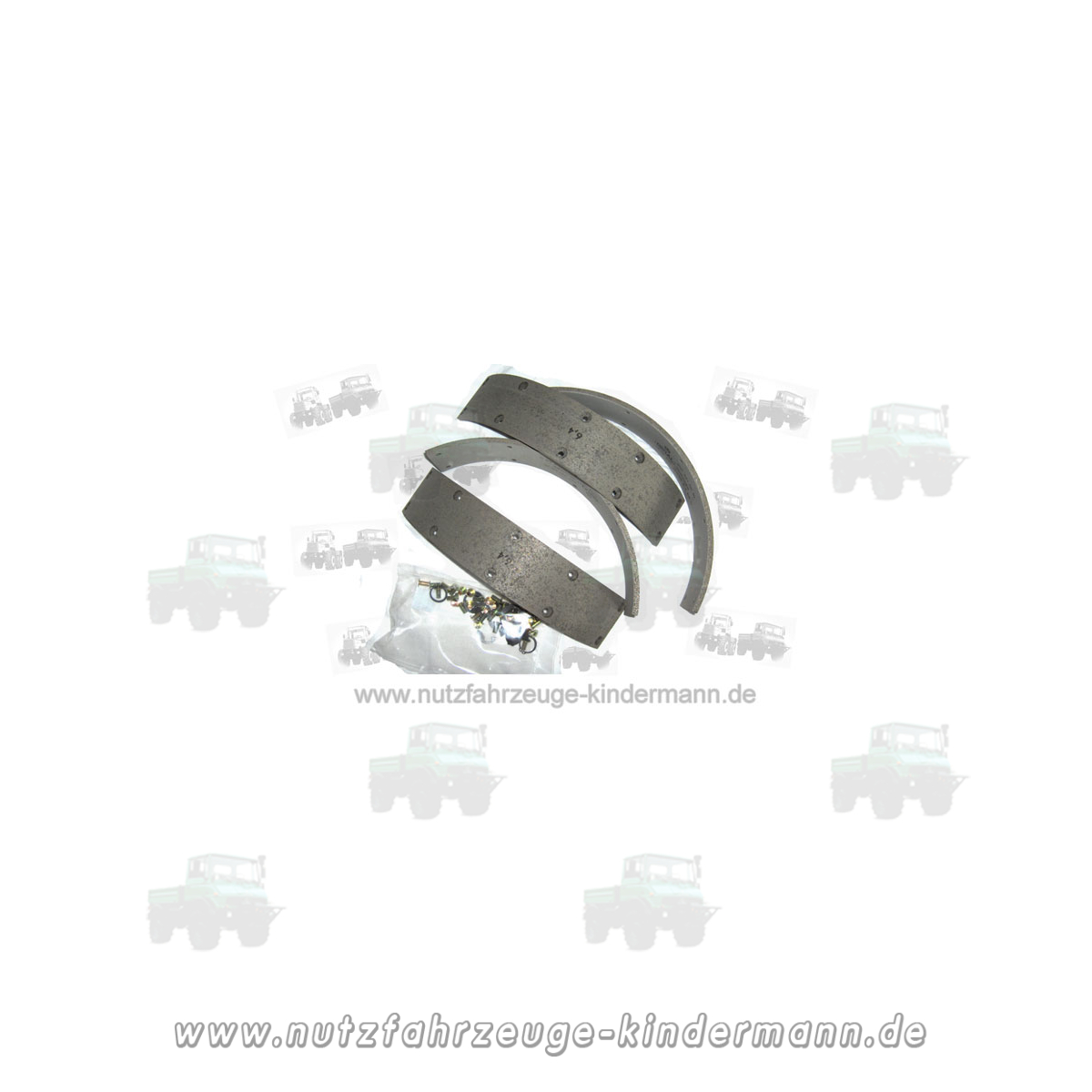 Bremsbelagsatz 6,4 mm für Unimog 411, 421