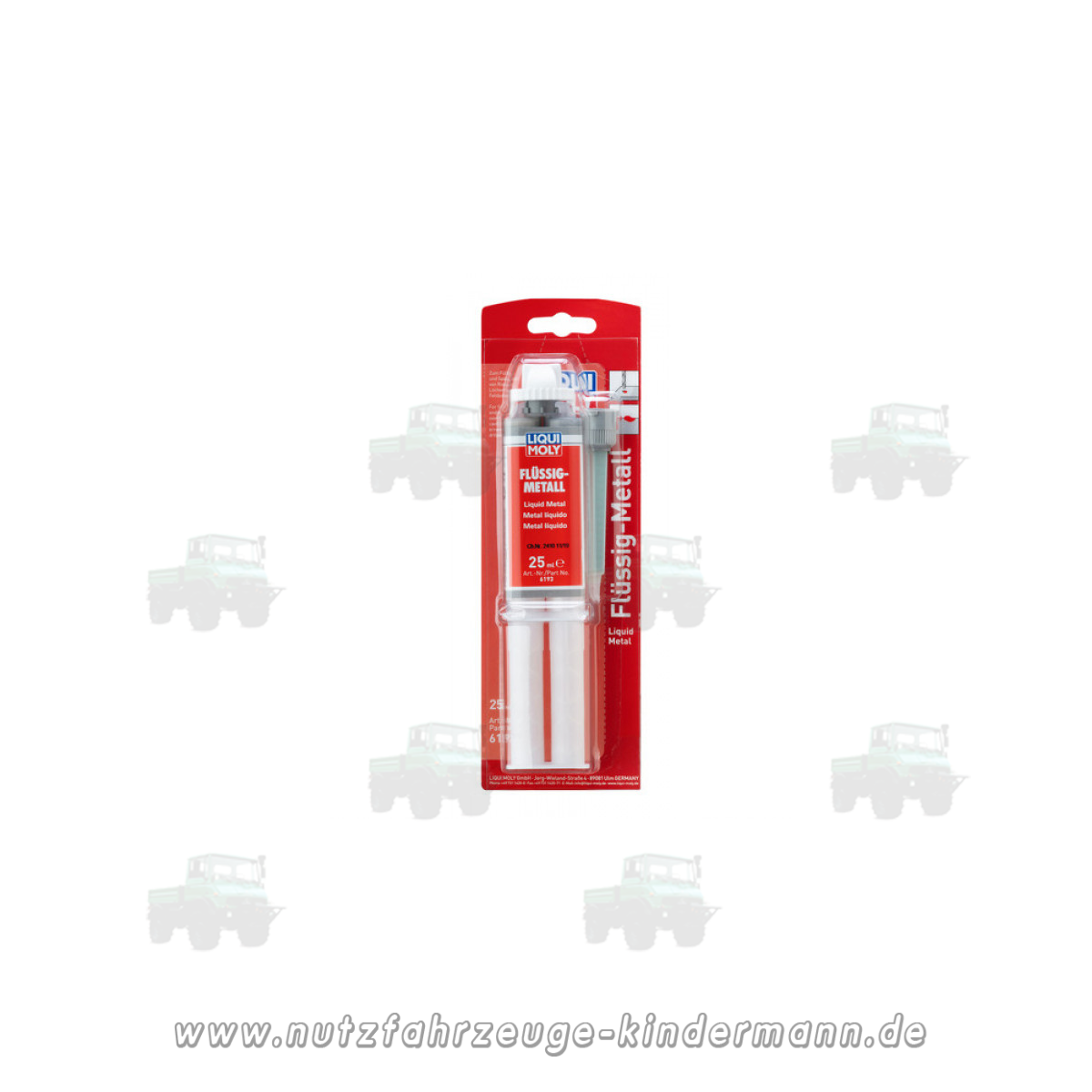 Flüssigmetall 25ml, zum füllen und spachteln