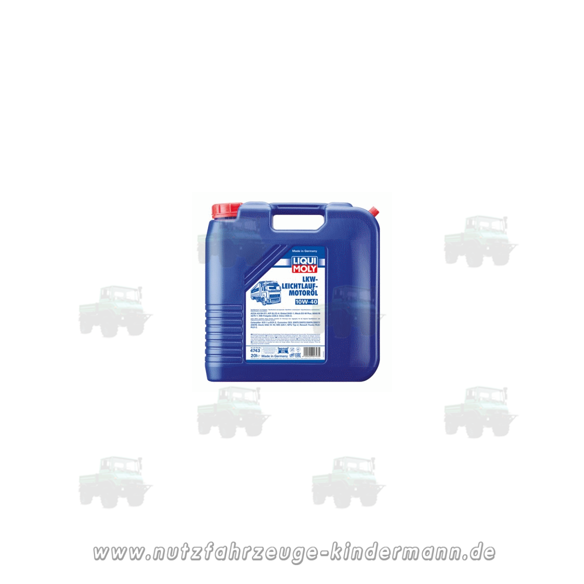 Motoröl 10W40 Leichtlauf, 20L