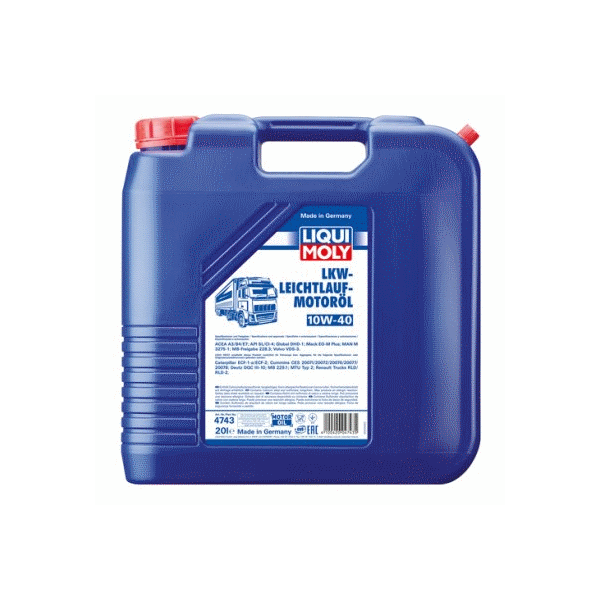 Engine oil 10W40 light run, 20L