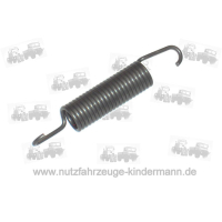 Clutch pedal return spring